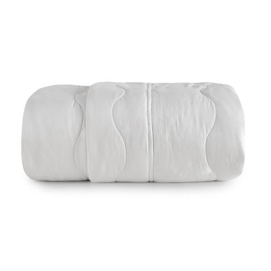 Edredom Solteiro Altenburg Toque Acetinado Verano Branco
