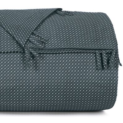 Capa de Edredom Queen Altenburg Toque Acetinado Slim Azul