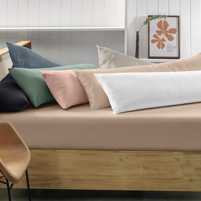 Fronha Body Pillow Altenburg Toque Acetinado 40cm x 130cm Rosa