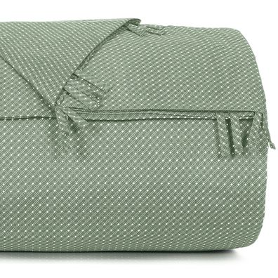 Capa de Edredom Solteiro Altenburg Toque Acetinado Slim Verde