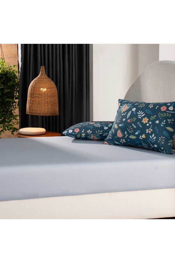 Jogo de Cama Queen 3 peças Algodão Lux 200 Fios Festa das Flores