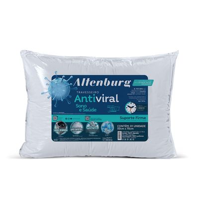 Travesseiro Altenburg Antiviral Sono e Saúde 50cm x 70cm