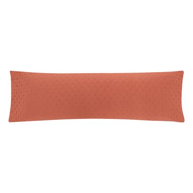 Porta Travesseiro Body Pillow Altenburg Toque Acetinado Ultrawave Frisson Laranja Terra