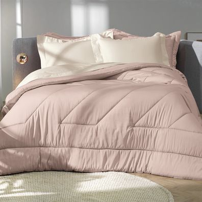 Edredom Casal Altenburg Cetim 300 Fios Rosa