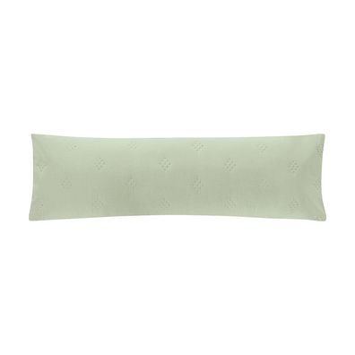 Porta Travesseiro Body Pillow Altenburg Ultrawave Diamond Verde Wind