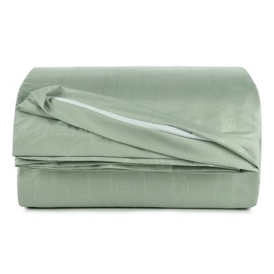 Jogo de Duvet Casal 3 Peças Altenburg Ultrawave Art Verde Ritmo