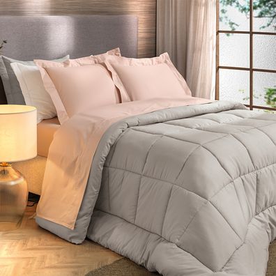 Edredom Queen Altenburg Algodão Lux 200 Fios Plumi Ornament