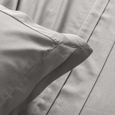 Jogo de Cama Queen Altenburg Cetim 300 Fios Allure Cinza