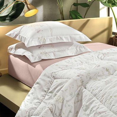 Jogo de Cama King 3 Peças Altenburg Algodão Lux 200 Fios Brisa
