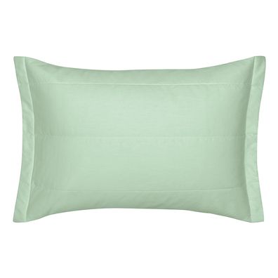 Porta Travesseiro 50cm x 70cm  Altenburg Algodão Lux 200 Fios  Verde Claro
