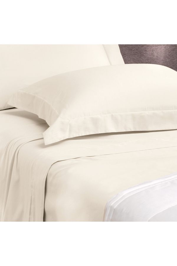 Jogo de Cama Casal 4 Peças Altenburg Algodão Lux 200 Fios  Bege Delavé