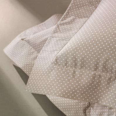Jogo de Cama Solteiro 2 Peças Altenburg Algodão Lux 200 Fios  Inspire Cinza