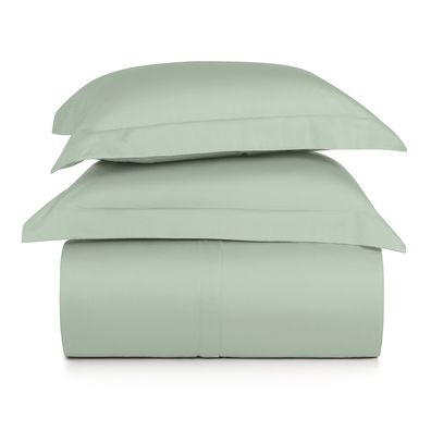 Jogo de Duvet Queen 3 Peças Altenburg Algodão Lux 200 Fios  Verde Claro