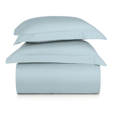 Jogo de Duvet King 3 Peças Altenburg Algodão Lux 200 Fios  Azul Etienne