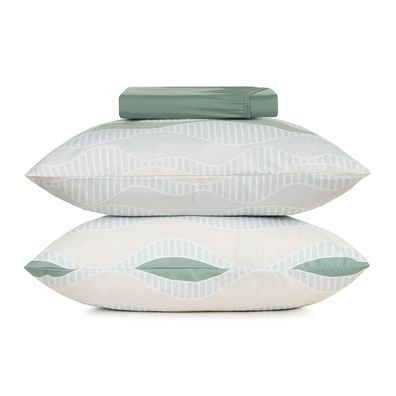 Jogo de Cama 3 Peças King Altenburg Toque Acetinado Laguna