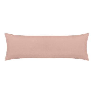 Fronha Super Body Pillow Altenburg Toque Acetinado Rosa Lunar