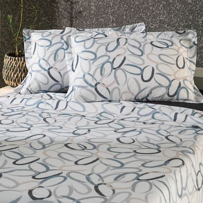 Jogo de Cama 4 Peças King Altenburg Toque Acetinado Elos
