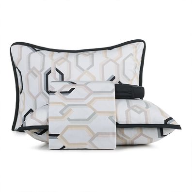 Jogo de Cama Queen 4 Peças Altenburg Malha Fio Penteado Lins