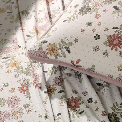 Jogo de Cama Queen 4 Peças Altenburg Malha Fio Penteado Florir