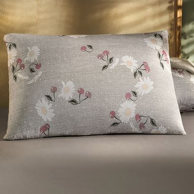 Fronha 50cm x 70cm  Altenburg Malha Fio Penteado Cerise