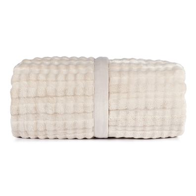 Cobertor Casal Desert  Altenburg Bege Porcelana