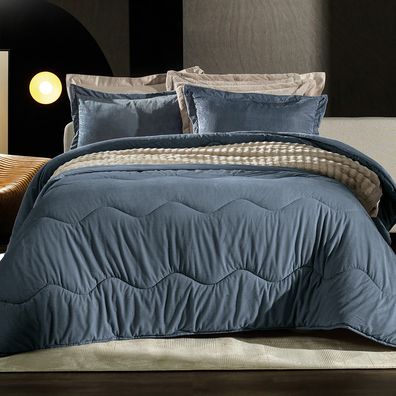 Edredom Queen Altenburg Blend Sense Boss Azul