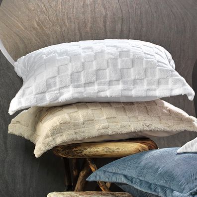 Fronha 50cm x 70cm Altenburg Blend Sense Snow Branco