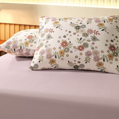 Jogo de Cama King 3 Peças Altenburg Malha Fio Penteado Florir