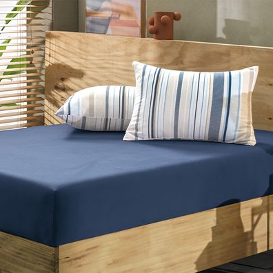 Jogo de Cama Casal 3 Peças Altenburg Malha Fio Penteado  Horizons