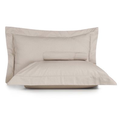 Jogo de Cama King 4 Peças Altenburg Algodão Lux 200 Fios  Inspire Cinza