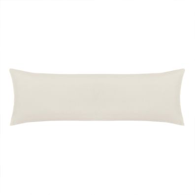 Fronha Super Body Pillow Altenburg Toque Acetinado Bege Porcenala