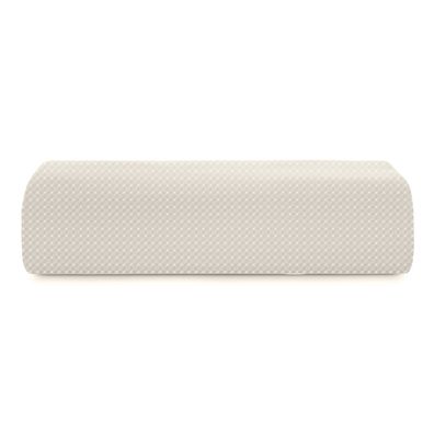 Lençol com Elástico Queen Altenburg Toque Acetinado Slim Porcelana