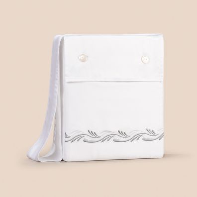Jogo de Cama Queen 4 Peças Altenburg Haus Ondas Branco