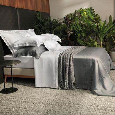 Jogo de Cama King 4 Peças Altenburg Haus Ondas Branco
