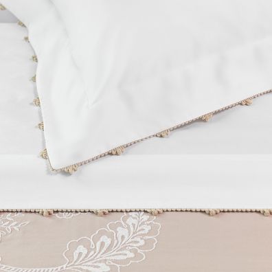 Jogo de Cama King Cetim 1.000 Fios Altenburg Haus Esplendor Branco