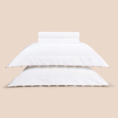 Jogo de Cama Queen Cetim 1.000 Fios Altenburg Haus Esplendor Branco
