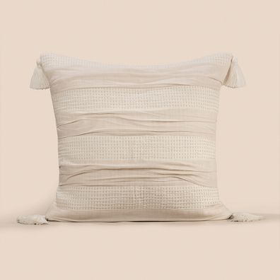 Almofada 60cm x 60cm  Altenburg Haus Sopro Bege Instinto