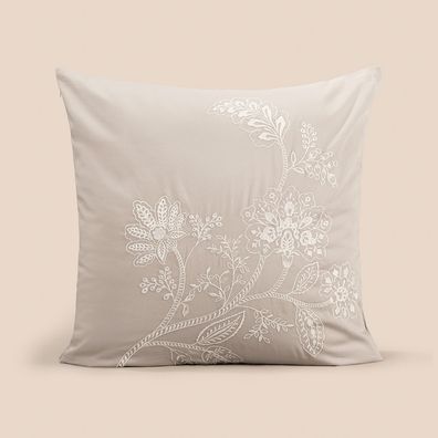 Almofada 60cm x 60cm  Altenburg Haus Jardim Bege Instinto