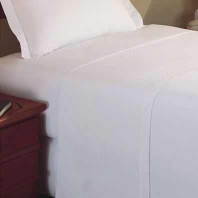 Lençol Superior Percal Misto 180 Fios Queen Altenburg Hotel Branco
