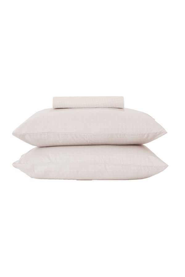 Jogo de Cama Queen Altenburg 3 peças Toque Acetinado Play Almond