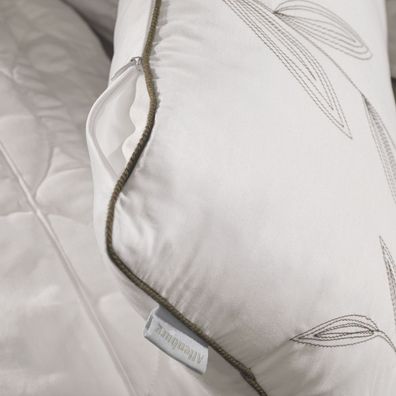 Almofada Altenburg Bordados em Cetim 300 Fios Anise