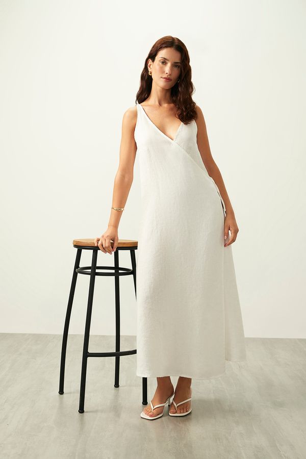 Vestido Envelope ZU Brisa Off White P