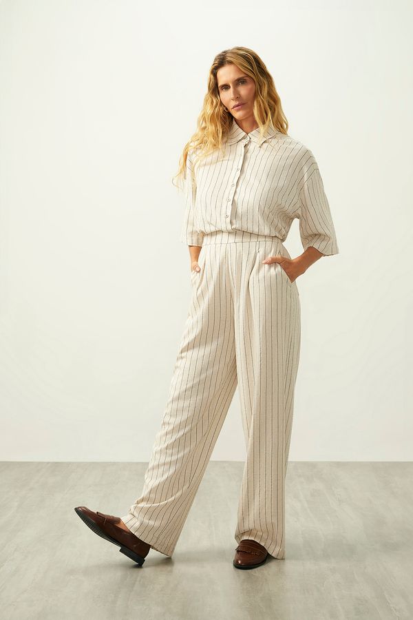 Calça ZU Orla Listrada M