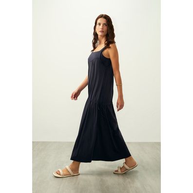Vestido ZU com Alças Bulevar Marinho G/GG