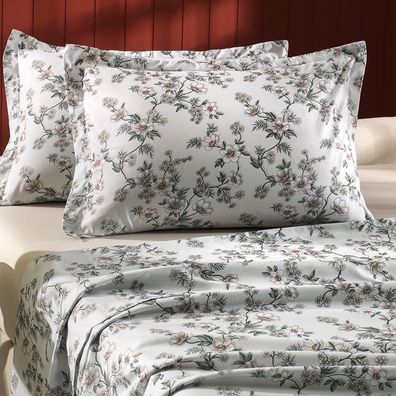 Jogo de Cama King 4 Peças Altenburg Toque Acetinado Clara