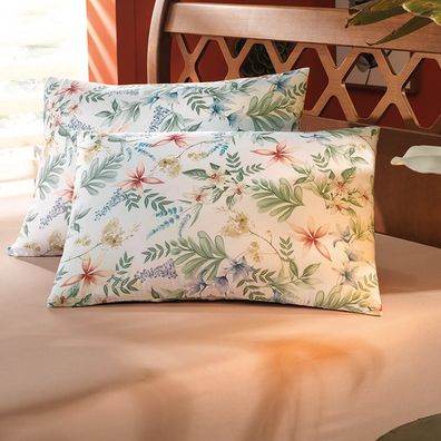 Jogo de Cama Queen 3 Peças Altenburg Toque Acetinado Florado