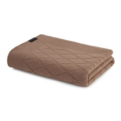 Peseira Tricô 70cm x 2,20m Altenburg Amara Marrom Mocha
