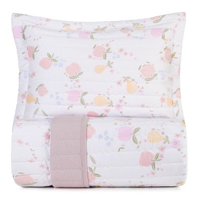 Jogo de Colcha Solteiro 2 Peças Altenburg Mundo Kids Tutti Frutti