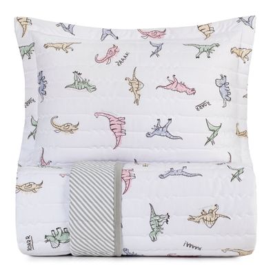 Jogo de Colcha Solteiro 2 Peças Altenburg Mundo Kids Rugidino