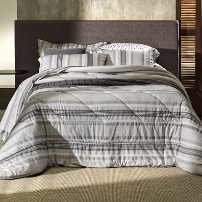 Edredom Queen Altenburg Malha Fio Penteado Miragem